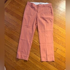 Banana Republic Ryan Stretch Twill Ankle Pull-On Pant in Pink Amaretti